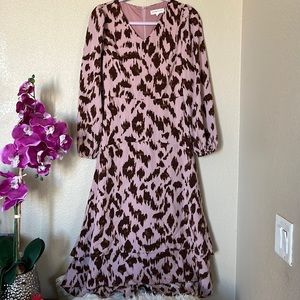 DownEast Sexy Long sleeve v neck Dress sz XS
